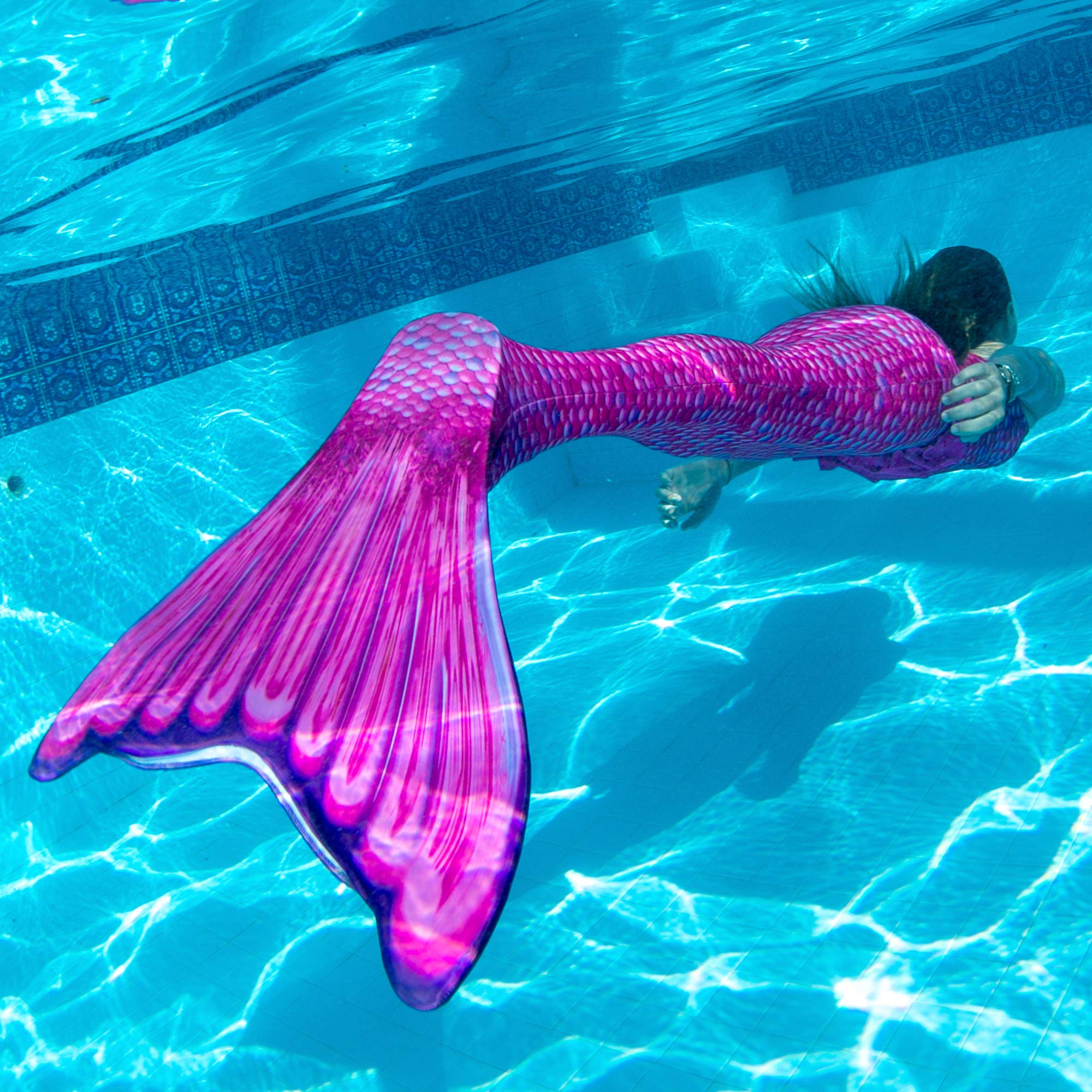 Fin Fun Mermaidens - Mermaid Tails for Swimming for Girls and Kids with Monofin