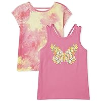 The Children's Place Girls Short Sleeve Fashion Top