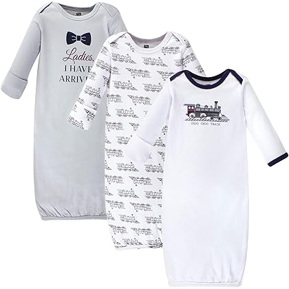 Hudson Baby Baby Girls' Cotton Gowns