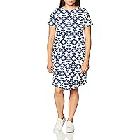 Touched by Nature Girls' One Size Organic Cotton Short Long-Sleeve Dresses