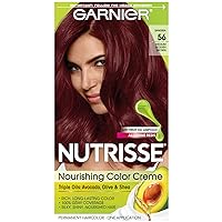 Nutrisse Nourishing Hair Color Creme, 56 Medium Reddish Brown (Sangria) (Packaging May Vary)