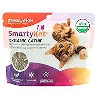 SmartyKat Organic Catnip for Cats & Kittens, Resealable Pouch - 0.5 Ounce