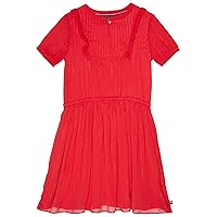 Tommy Hilfiger Girls' Short Sleeve Special Occasion Dress