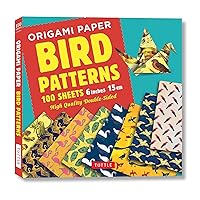 Origami Paper 100 sheets Bird Patterns 6