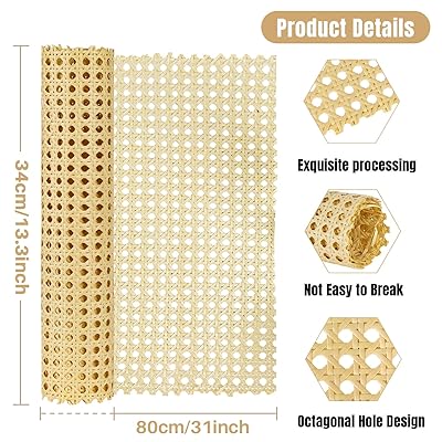 Mua Cane Webbing Roll Rattan - Caning Material for Chairs Sukh 13 Width  Cane Webbing Woven Open Mesh Cane Rattan Webbing Natural Cane Webbing Sheet  for Chairs,Cabinet 3.3 FEET trên  Mỹ