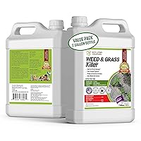 ECO Garden PRO - Organic Vinegar Weed Killer | Kid Safe Pet Safe | Clover Killer for Lawns | Moss Killer | Green Grass & Poison Ivy Killer | Spray Ready Glyphosate Free Herbicide (2 Gallons)
