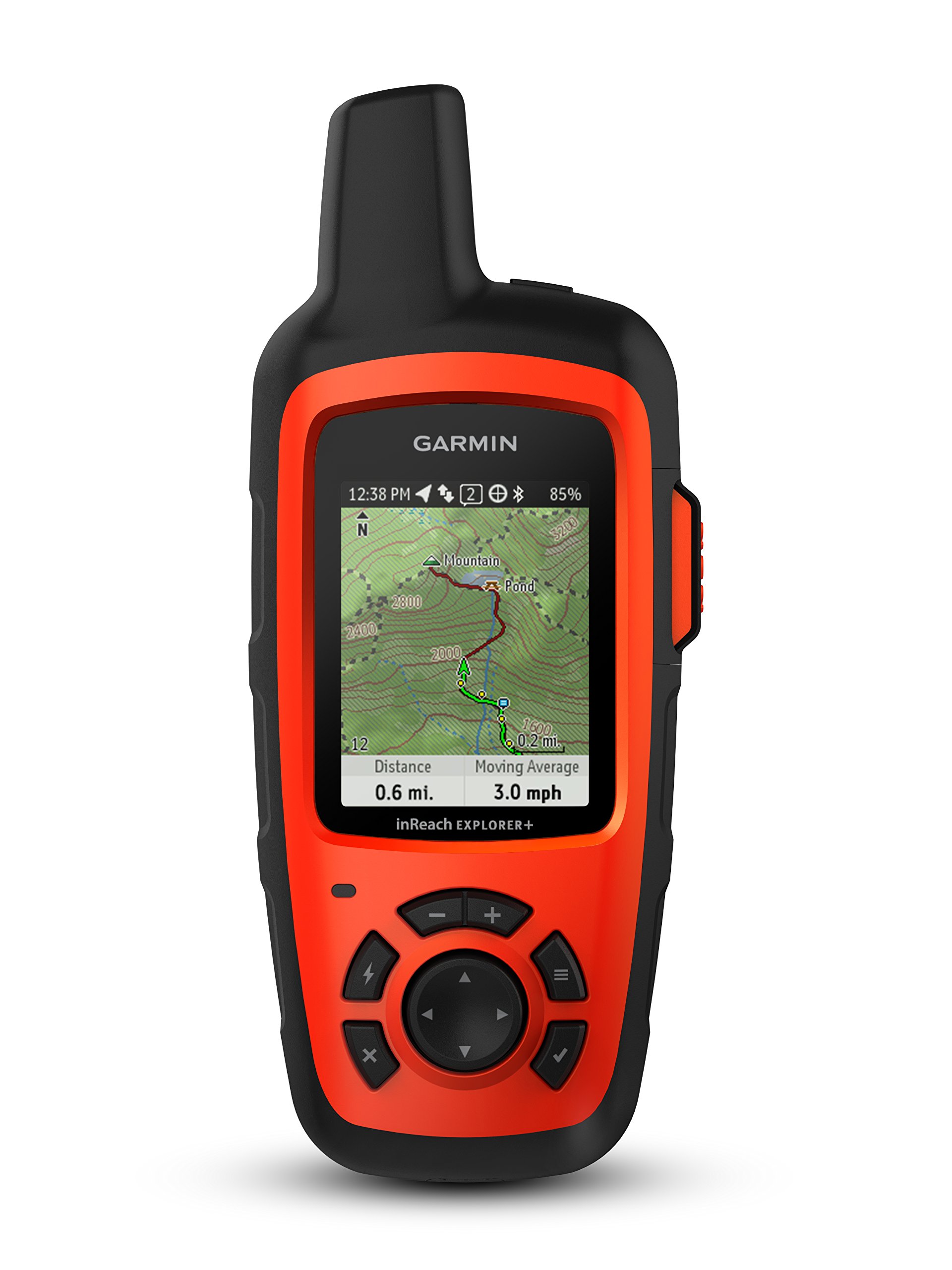 Garmin 010-01735-10 inReach Explorer+, Handheld Satellite Communicator with Topo Maps and GPS Navigation