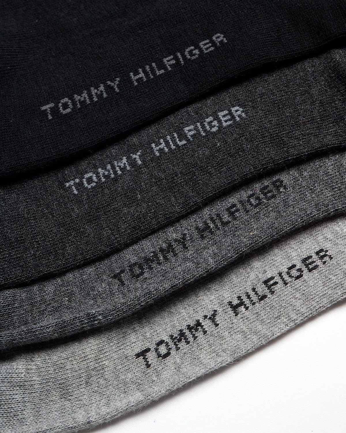 Tommy Hilfiger Men's Dress Socks - Lightweight Comfort Crew Sock (4 pack)