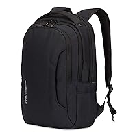 SwissGear 3573 Compact Laptop Backpack, Black, 17-Inch