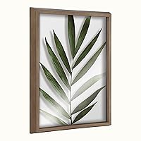 Blake Botanical 5F Framed Printed Glass Wall Art by Amy Peterson Art Studio, 16x20 Gold, Decorative Plant Art for Wall