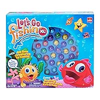 Water Circulating Fishing Game Board Play Set with 3 Ducks,3 Fish,2 Water  ladles and 2 Fishing Poles, Electronic Toy Fishing Set with 6 Music for  Kids