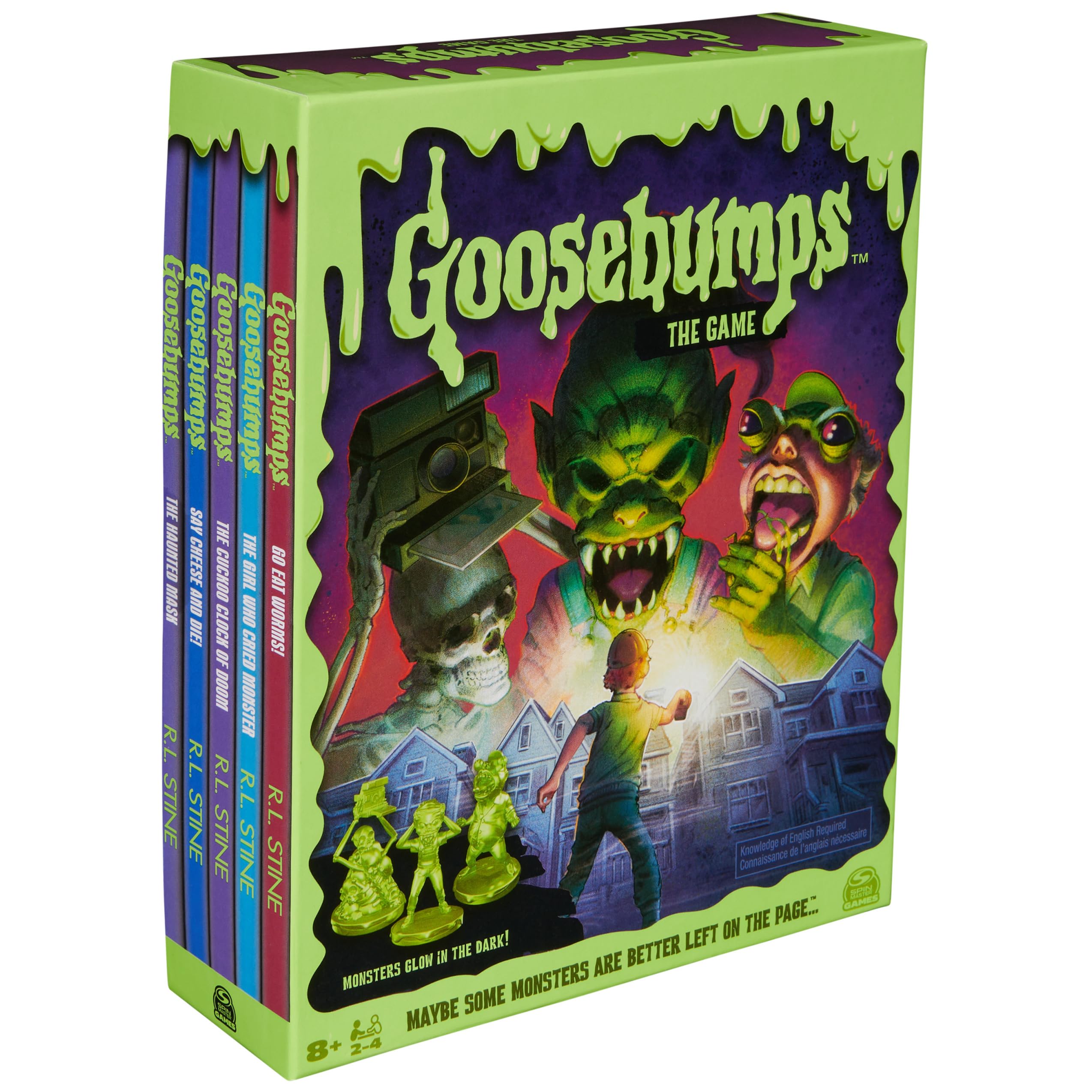Goosebumps The Game, The Spooky Childrens Books Series Now a Scary Fun Monster Board Game for Ages 8 & Up