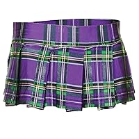 Women's Plaid Pleated Skirt