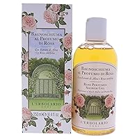 Rosa Perfumed Shower Gel - Nourishes, Moisturizes And Protects The Skin - Refreshing Bath And Shower Foam Provides Gently Effective Cleansing - Softening And Toning Properties - 8.4 Oz