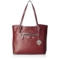 Women's Cowhide Tote, Triple Layer Construction, Shrink Leather Bag