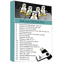 20-in-1 64GB Bootable USB Stick with Windows 10 | 11 | Mint | Kali |Tails | Ubuntu | Fedora | Arch | OpenSUSE | Debian | Rocky | Major Linux. All Supported UEFI and Legacy