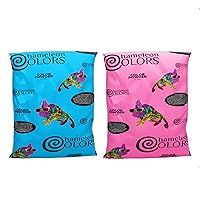 Chameleon Colors Gender Reveal Powder - 5 lb Bag of Blue Powder & 5 lb Bag of Pink Powder - Vibrant Blue & Pink Color - Powder for Gender Reveal - Easy-Open Bags - Easy Cleanup - Non-Toxic