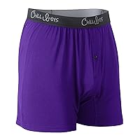 Chill Boys Viscose from Bamboo Boxers for Men - Cool Comfortable, Soft Breathable Men's Underwear - Boxer Shorts
