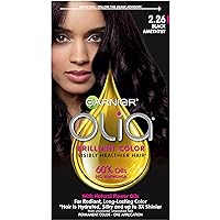 Olia Hair Color, Ammonia Free Hair Dye, Permanent Hair Color, 2.26 Black Amethyst (Packaging May Vary), 1 Count