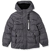 Reebok Boys' Classic Insulated Sherpa Lined Puffer Jacket
