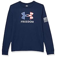 Under Armour Boys' Freedom Logo Long Sleeve