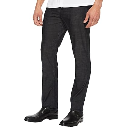 Perry Ellis Men's Slim Fit, Stretch Dark Indigo Light Weight Five Pocket Denim