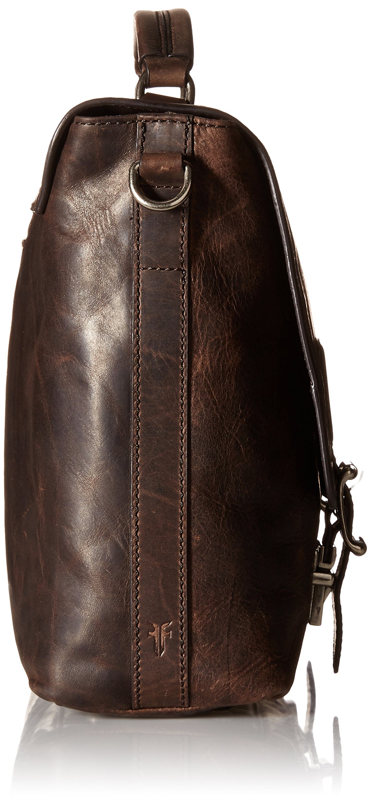 FRYE Men's Logan Top Handle Messenger Bag, Slate, One Size