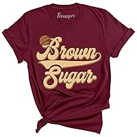 Brown Sugar Shirt Black Pride Tees Women Empowerment Gifts Melanin Queen Outfits