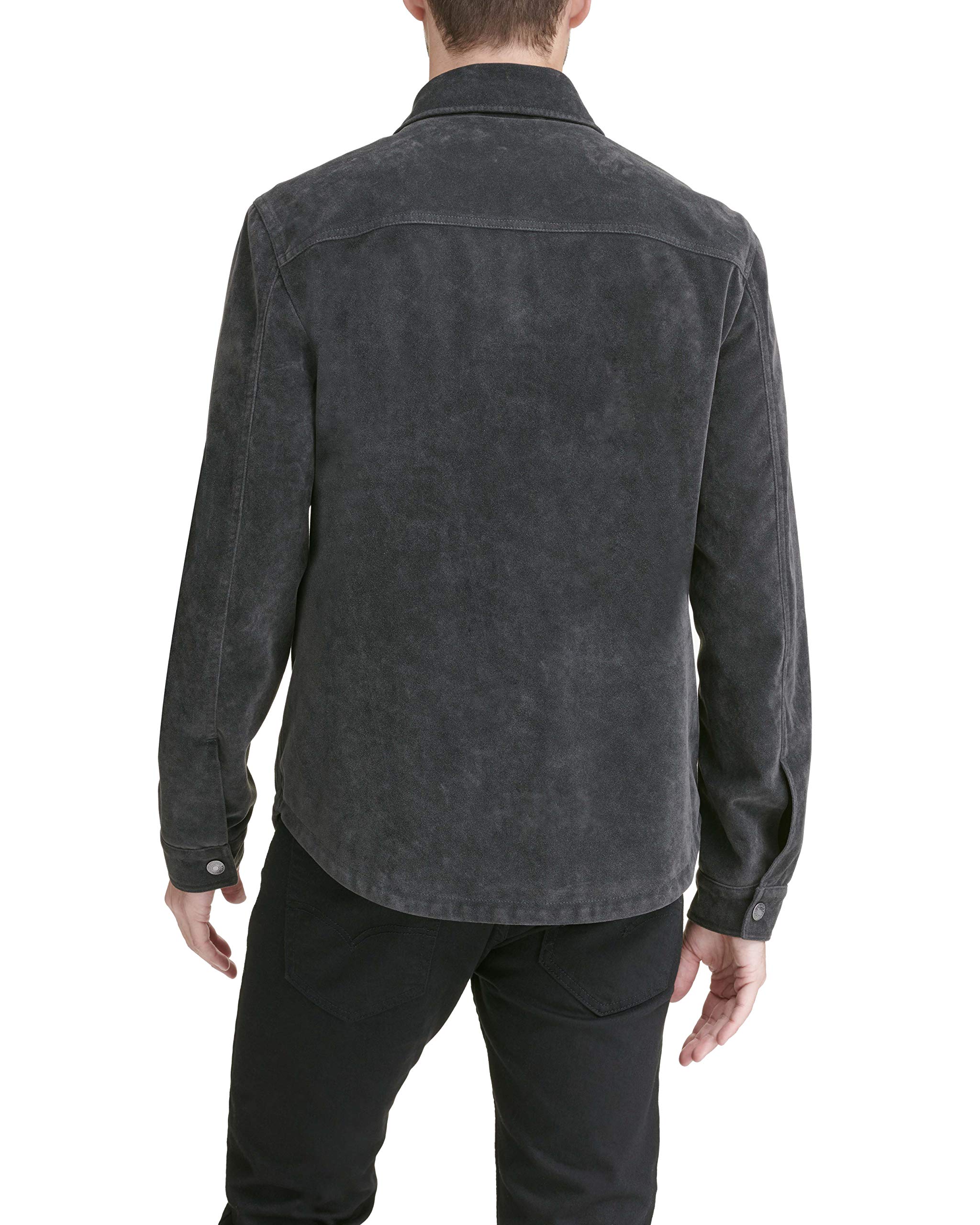 Levi's Men's Faux Leather Shirt Jacket
