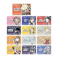 TV Anime My Hero Academia Trading Deformed ANI Art Card Sticker Ver. B Box of 13
