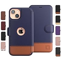 LUPA Legacy iPhone 13 Wallet Case - Case with Card Holder - [Slim + Durable] for Women and Men - iPhone 13 Flip Cell Phone case - Faux Leather - Folio Cover - Desert Sky