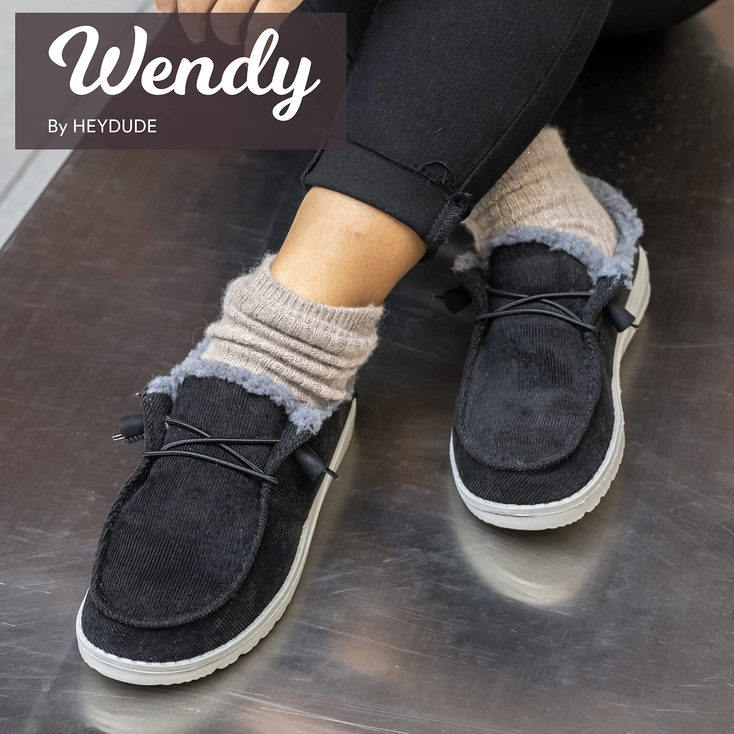 Buy Hey Dude Women's Wendy Lace-Up Loafers Comfortable