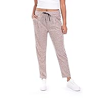 U&F Women's Sweatpants Fabric Trousers Size S-XXL Jogging Bottoms with Pockets Training Trousers for Women Comfortable and Chic Sports Trousers with Lace-up Waistband Elegant Casual Trousers Regular