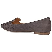 Brinley Co. Womens Pointed Toe Flat