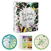 Gardening Starter Kit with Binder, 50 Pack of Seed Packet Sleeves, Vegetable Planting Chart
