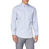 Brooks Brothers Men's Non-Iron Long Sleeve Button Down Stretch Pinpoint Dress Shirt, Solid