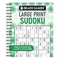 Brain Games - Large Print Sudoku (Swirls) Brain Games - Large Print Sudoku (Swirls) Spiral-bound