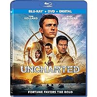 Uncharted [Blu-ray] [DVD] Uncharted [Blu-ray] [DVD] Blu-ray DVD 4K