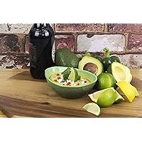 Gift Republic Avocado Shaped Serving Bowl, Medium, Green