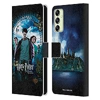 Head Case Designs Officially Licensed Harry Potter Ron, Harry & Hermione Poster Prisoner of Azkaban IV Leather Book Wallet Case Cover Compatible with Samsung Galaxy A14 / 5G