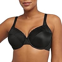 Bali Passion For Comfort Underwire Bra with Full-Coverage, Light Lift Back Smoothing Shapewear Bra for Everyday Wear