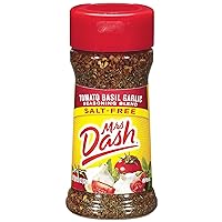 Dash Salt-Free Seasoning Blend, Tomato, Basil and Garlic, 2 Ounce (Pack of 12)