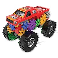 The Learning Journey - Techno Gears - Monster Truck - 60+ Pieces - Build Your own Monster Truck - STEM Learning Kid Toys & Gifts for Boys & Girls Ages 6 Years and Up - Award Winning Toys