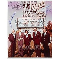 The Rat Pack Photograph 11 X 14 - Magnificent 1960 Group Portrait - Las Vegas - The Sands Hotel - Ocean's 11 - Frank Sinatra - Dean Martin - Sammy Davis Jr. - Rare Photo - Poster Art Print