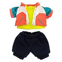 Disney nuiMOs Outfit – Color-Blocked Windbreaker with Tank Top and Joggers