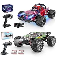 Hosim 2845 Brushless 60+ KMH 4WD High Speed RC Monster Truck & 1:14 RC Cars with Colorful LED Lights