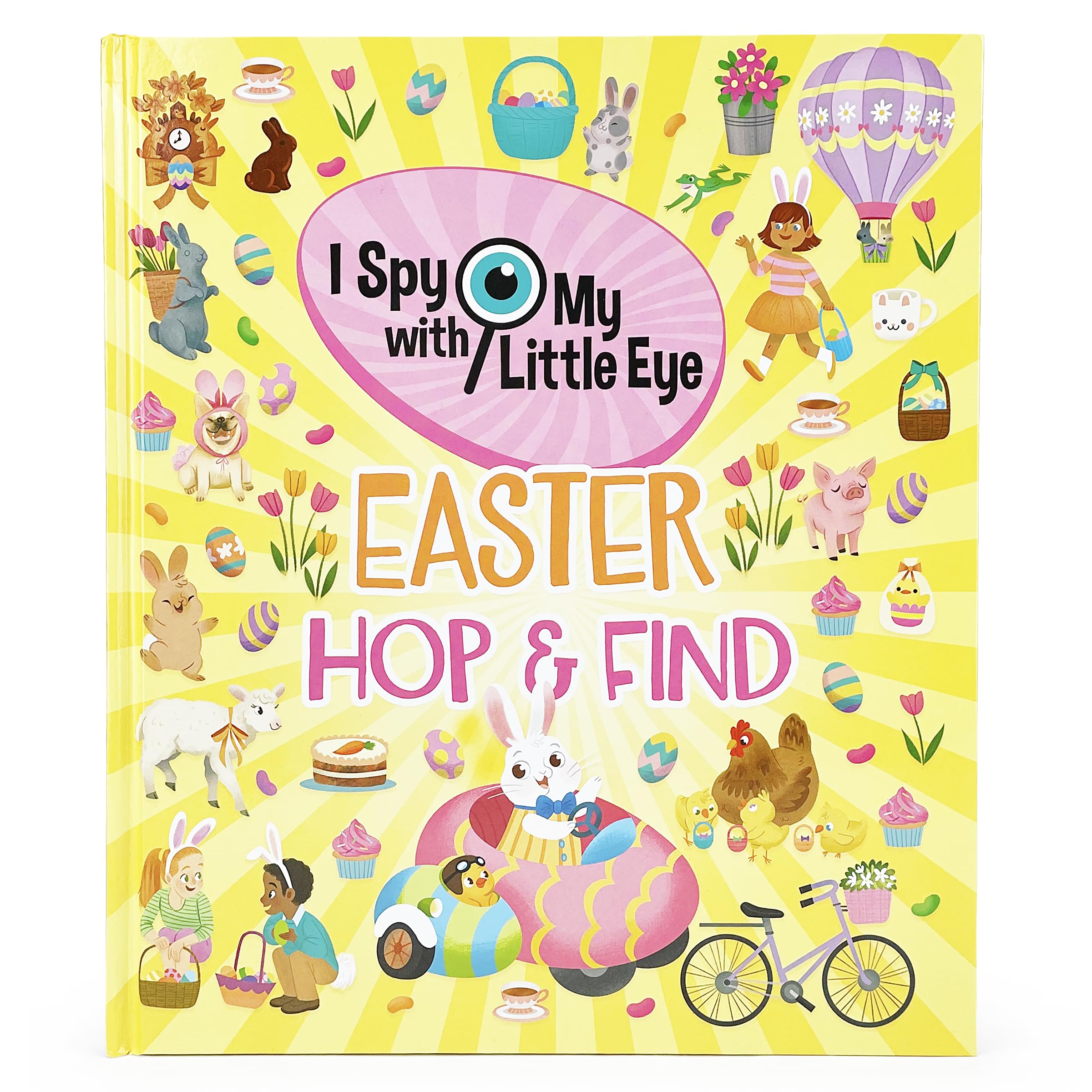I Spy With My Little Eye Easter Hop & Find - Kids Search, Find, and Seek Activity Book, Ages 3, 4, 5, 6+