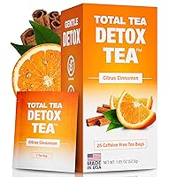 Caffeine Free Detox Tea and Chiroflex Turmeric Curcumin Advanced Capsules, 2X Joint Support Supplement with 95%