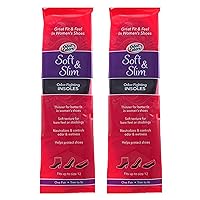 Odor Eaters Insoles Soft & Slim Womens (Pack of 2)