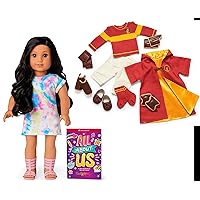 American Girl Harry Potter 18-inch Doll 108 & Gryffindor Quidditch Uniform Outfit with Robe & House Crest, for Ages 6+